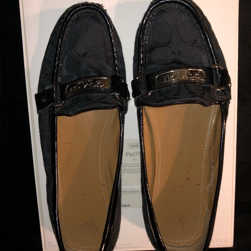 Coach cloth loafers